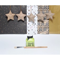 Christmas Five Hanging Stars Decoration Kit