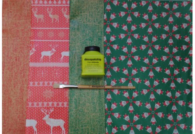 Christmas Red and Green Paper Starter Kit