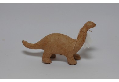 Blank collectible brontesaurus model