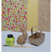 Easter Basket and Rabbit Kit