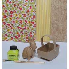Easter Basket and Rabbit Kit
